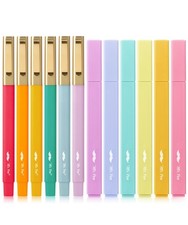 Mr. Pen- Aesthetic Highlighters and Ballpoint Pens No 12 Pack, Summer Delight