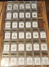 (33) 1987 Motto Game Cards - All ASG Graded Lot - Look