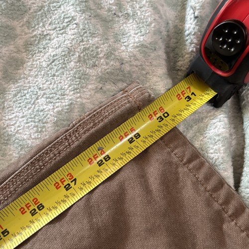 RedHead 36x30 Flannel Lined Brown Jeans Mens Insulated Pants Workwear - Picture 12 of 13