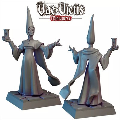 3D Druck Figur Wargame Vae Victis - Nekromant