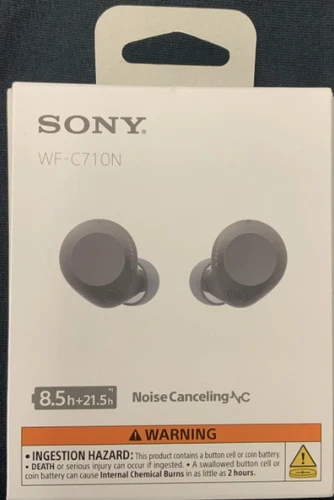 SONY WF-C71ON - Noise Canceling Wireless Headphones - Black - NEW IN BOX