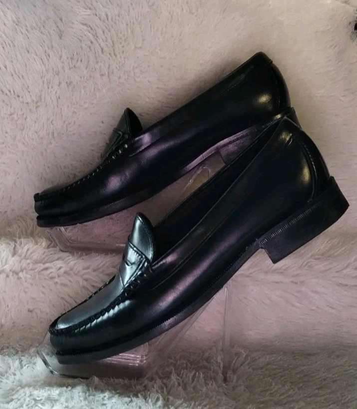 Vintage Sebago Women's Loafers Leather Black USA Size 9 Wide - Image 3 of 4