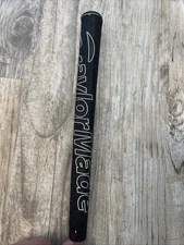 Taylor Made Logo Rubber Golf Putter Grip New Other Clean Pull Black White