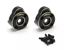 TREAL FMS FCX24 Brass Outer Portal Covers (2p) Heavy Weight Outer Drive Housing