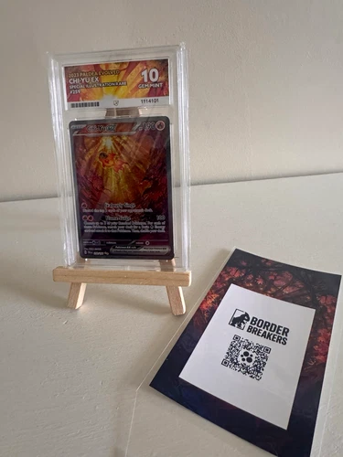 2023 Paldea Evolved Chi-Yu ex #259/193 Special Illustration Rare Holo ACE 10