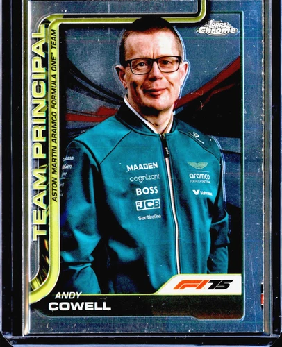 Andy Cowell 2025 Topps Chrome F1 Team Principal ##196 Aston Martin Formula 1