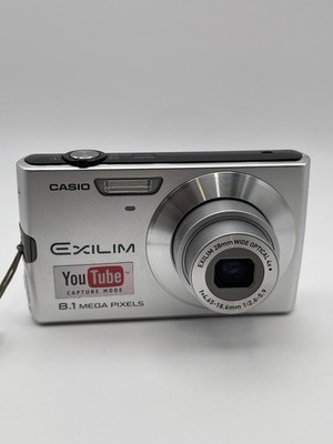 Casio Exilim Zoom EX-Z150 Digital Camera 8.1 MP - Silver w