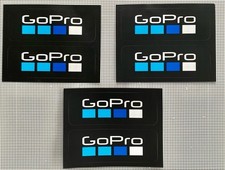GoPro Camera Stickers Set of 6 Vinyl Decals 1.5  X 4  Sponsor Motorcycle