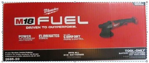 Milwaukee M18 6" Random Orbital Polisher Fuel 21MM 2685-20 18V NEW