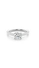 Verlobungsring 18k weißgold