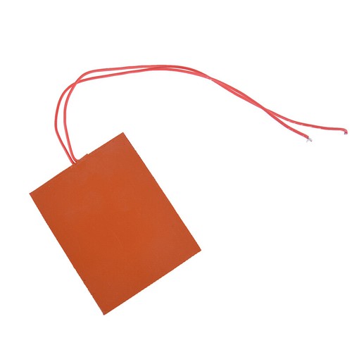 Tapis chauffant en silicone 100X80Mm 12V 20W lit chauffant pour imprimante 3D OI LS - Photo 8/10