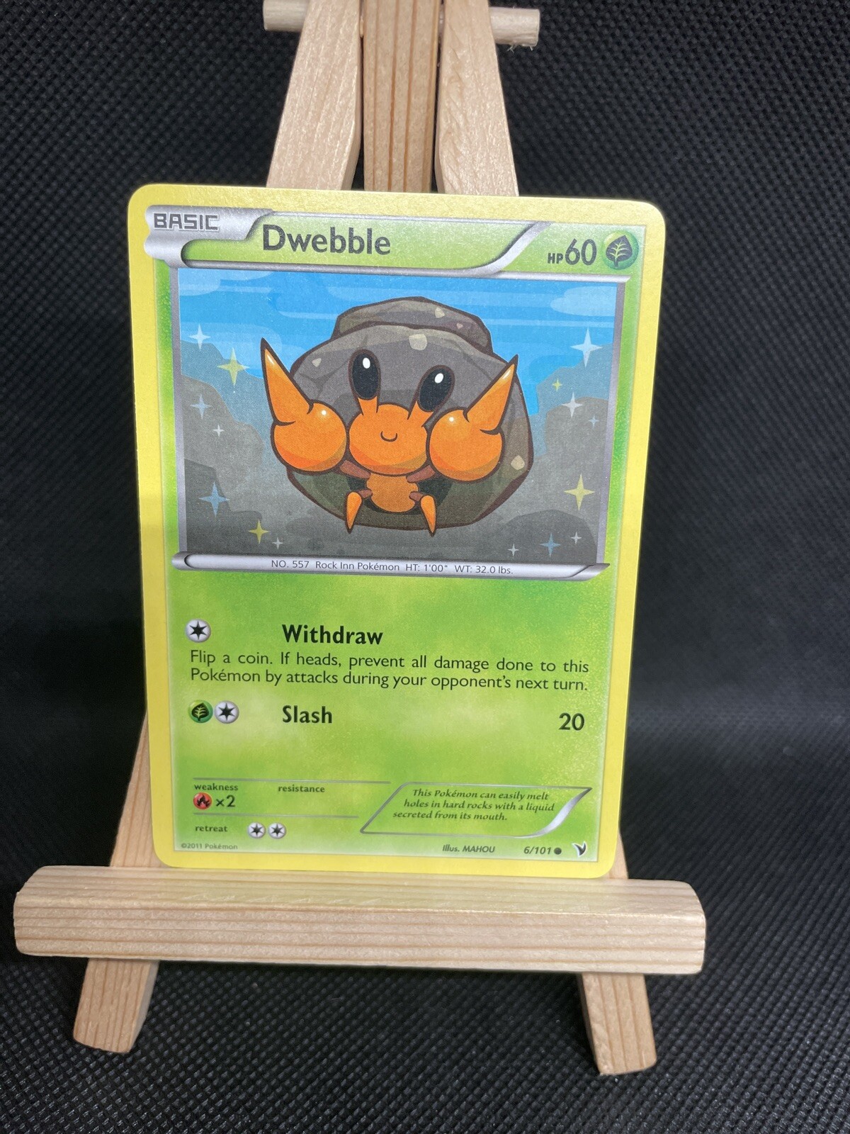 POKEMON TCG Dwebble 6/101 Noble Victories