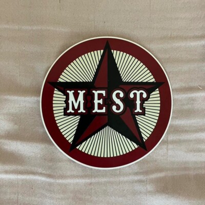 Vintage Mest Destination Unknown 2001 Chicago pop punk promo sticker RARE!!!