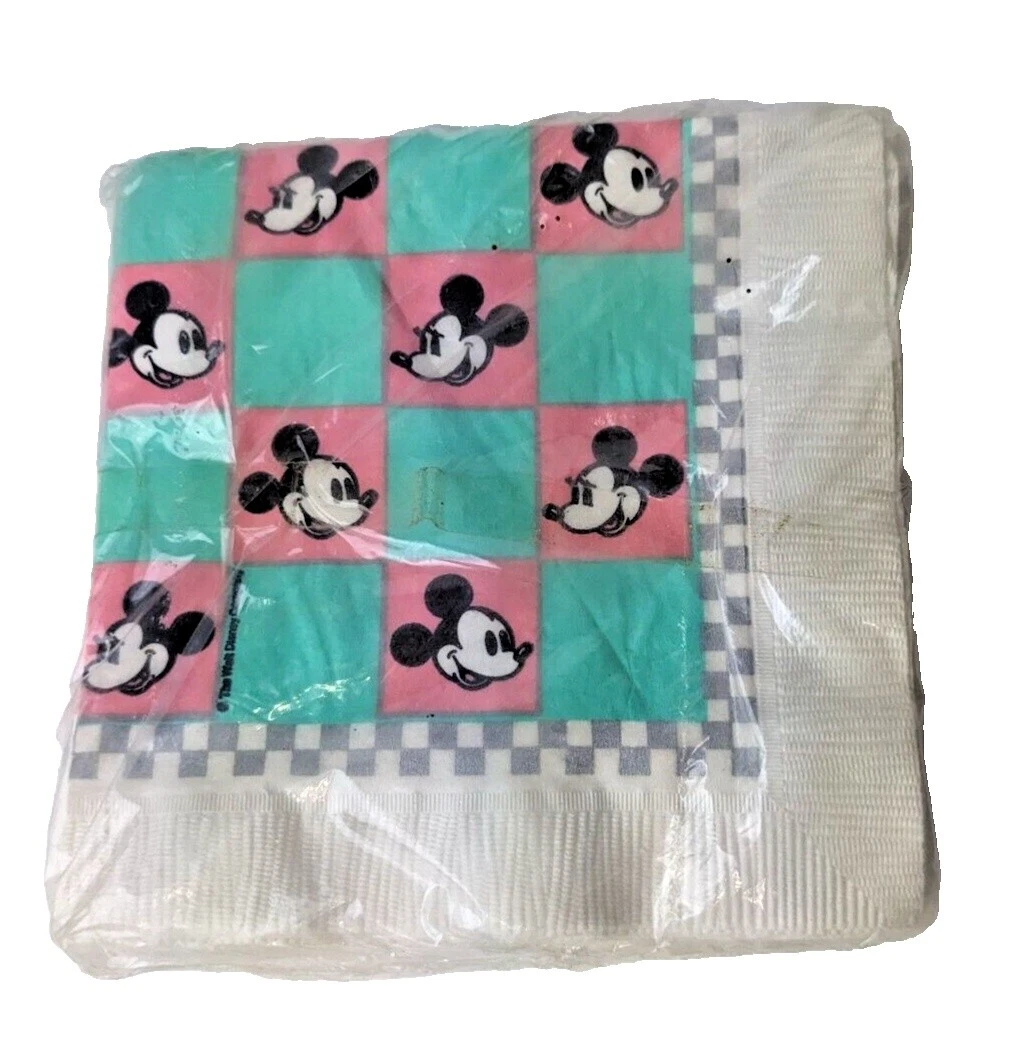 Mickey MOUSE comprobado Fiesta Vajilla & serveware