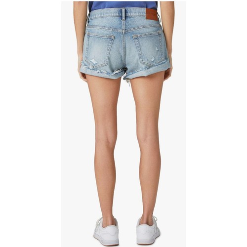 Lucky Brand Womens 18/34 Mid Rise Denim Boy Short - Picture 2 of 10