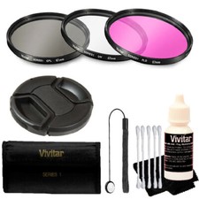 Vivitar 67mm Professional Digital Filter Kit  Accessory Kit for 67mm Lenses