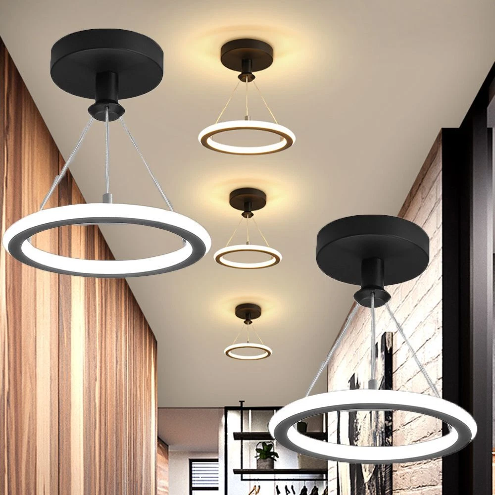Modern black led ceiling cheap lights