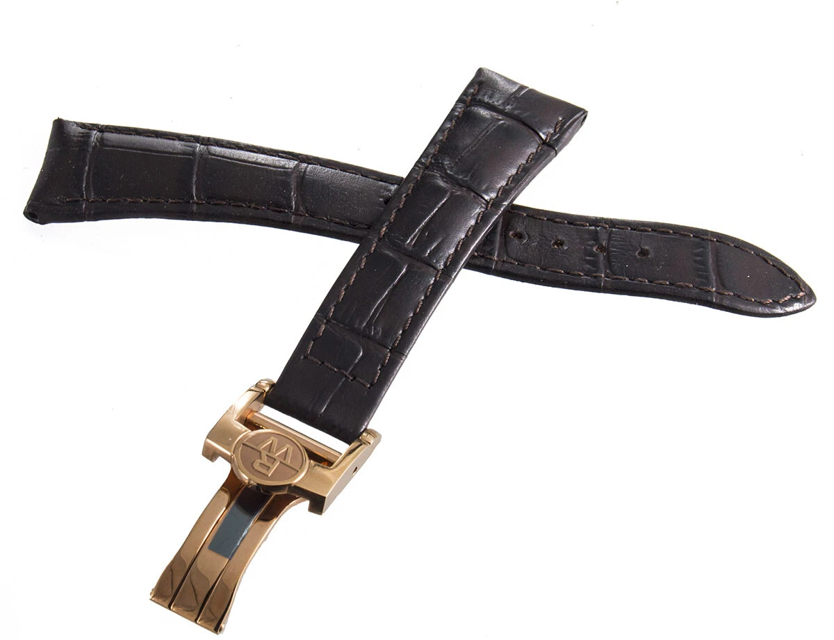 Raymond Weil レイモンドウェイル　レザーベルト ダークグレー20mm RAYMOND WEIL 20 mm Band Width Wristwatch Bands Leather for sale | eBay