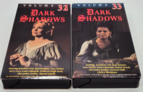 DARK SHADOWS 4 VHS Tapes Volumes 11 29 32 33 Gothic Soap Opera Baranbas Collins - Picture 6 of 9