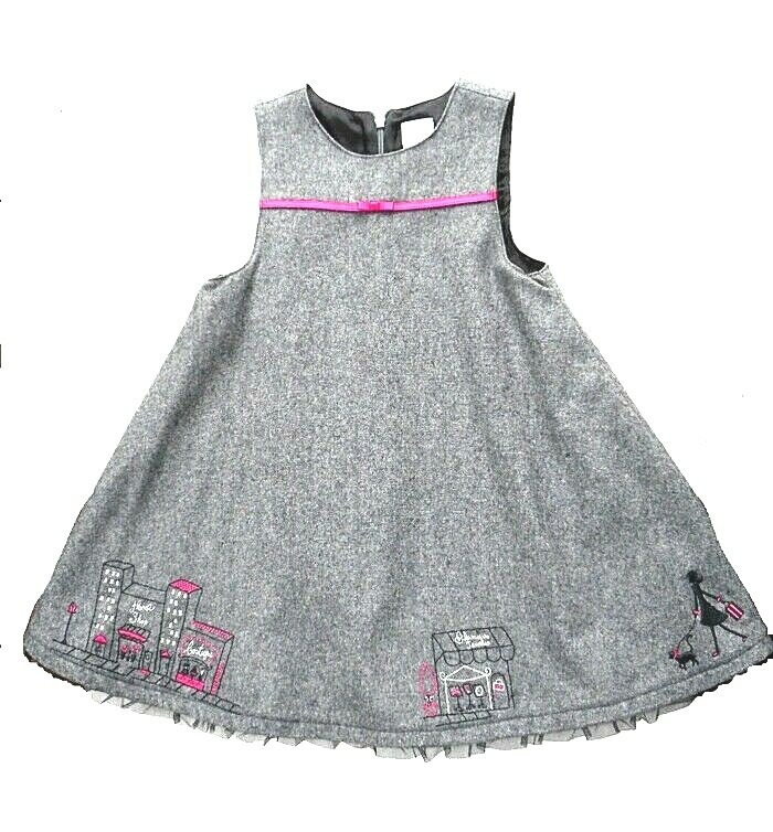 grey wool jumper dress Social Sweater Dress – Hemline Birmingham main image 1