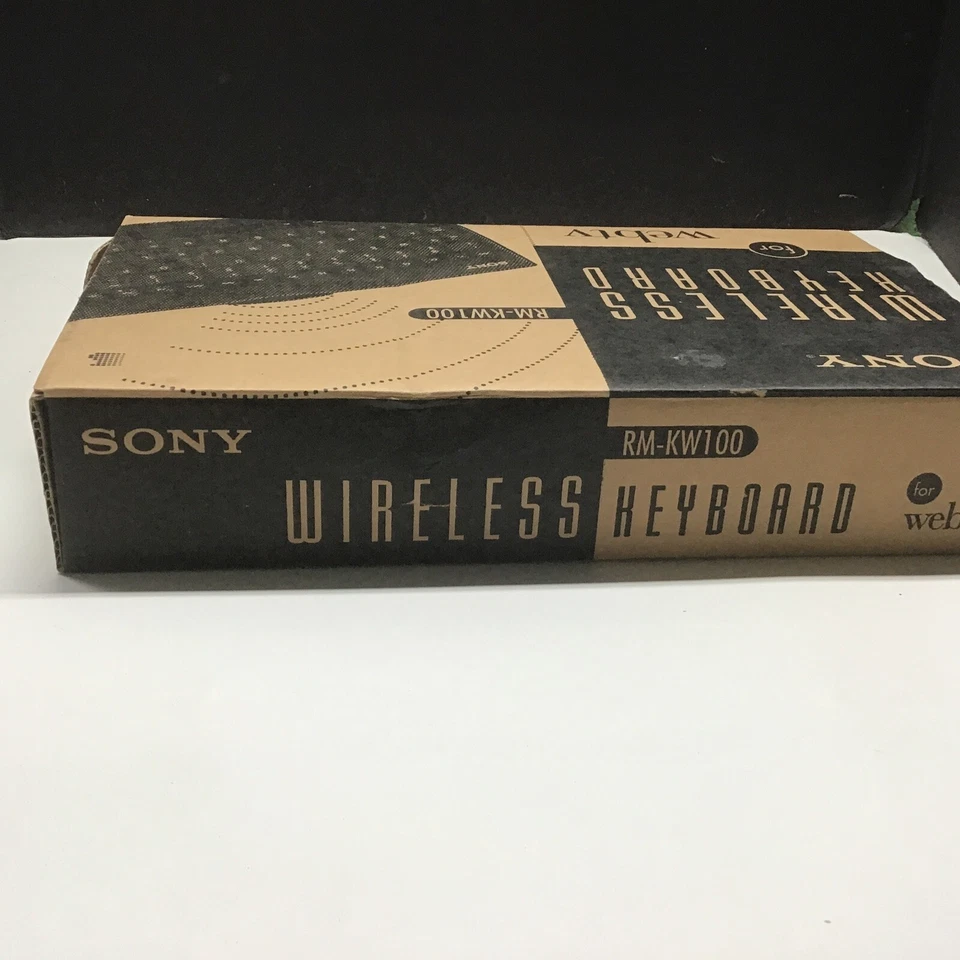 Sony Wireless Keyboard - Sony Web TV Internet Terminal - RM-KW100 New In Box - Image 4 of 4