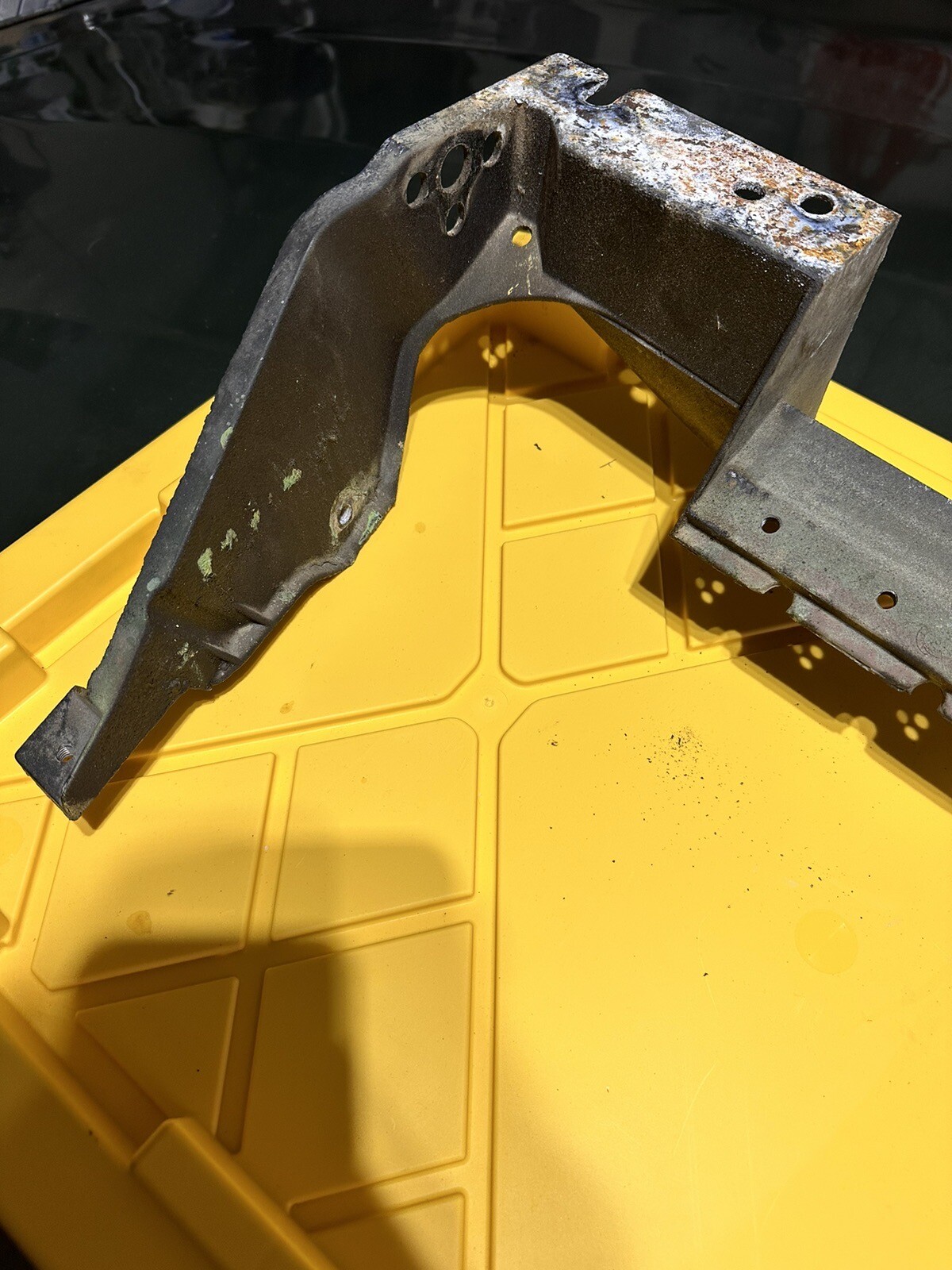 19681974 Corvette Headlight Housing Passenger (BROKEN MOUNTING POINT