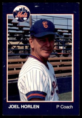 1988 Grand Slam Joel Horlen D Baseball Card #28