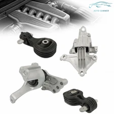 4PCS Engine Motor & Auto Trans. Mount Set Fit For 2017-2019 Honda CR-V 1.5L 2.4L