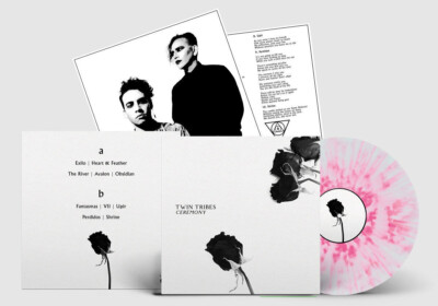 TWIN TRIBES Ceremony - LP / Pink & White Splatter Vinyl (2023)
