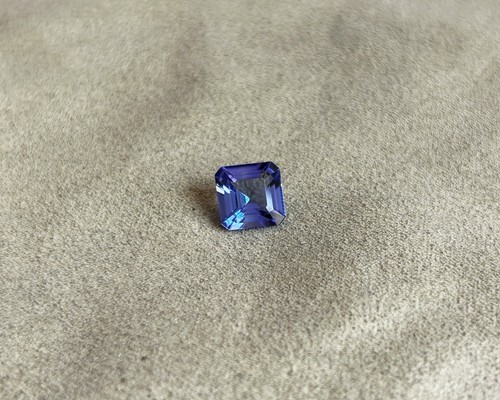 Pierre Précieuse Tanzanite Violette - Naturelle, Coupe Excellente, Rare - En Vrac