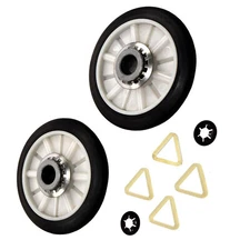 Dryer Drum Support Roller Kit for Whirlpool LE2-LE9 LEB LEC LEN LEP LEQ Series