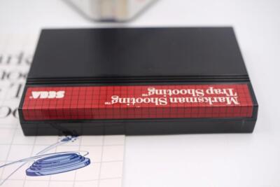 Marksman Shooting Trap Shooti Sega Master System Complete CIB