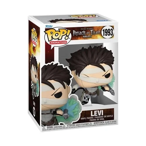 Funko POP! Anime Attack on Titan Levi SP-1 Figure #1993 + Protector