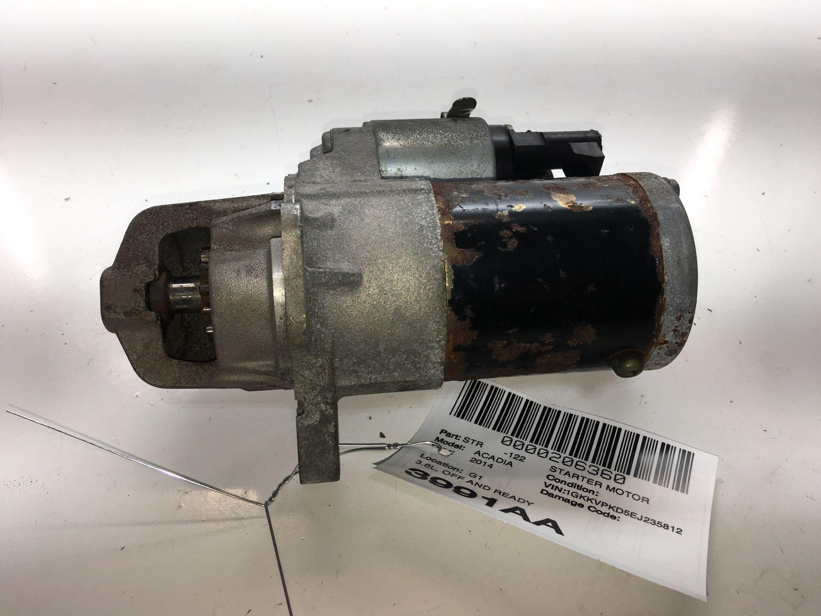 14 GMC ACADIA Starter Motor 3.6l Off And Ready eBay