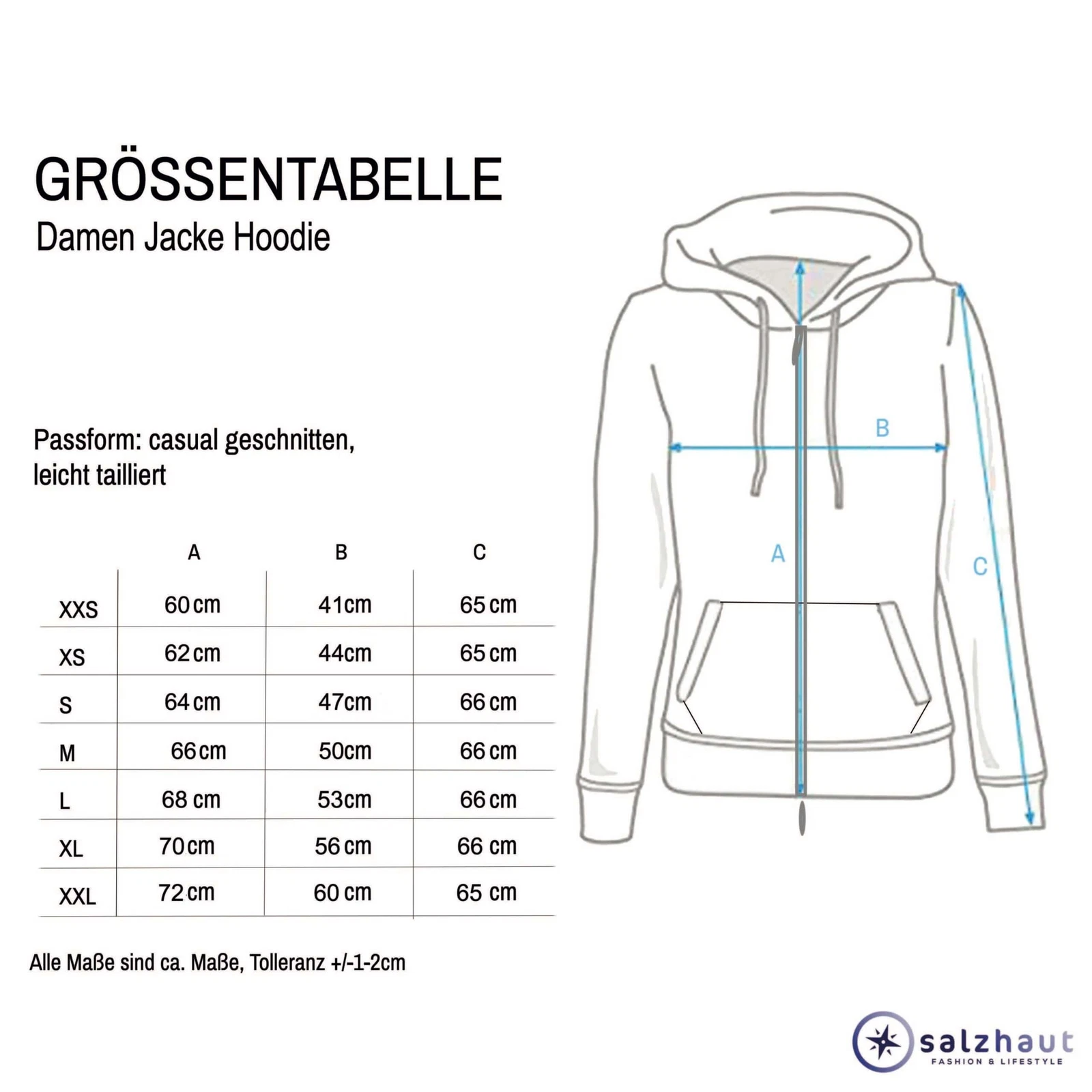 OFF WHITE Felpa con cappuccio da donna pelle salina giacca con cappuccio Sööte ai margini felpa con cappuccio