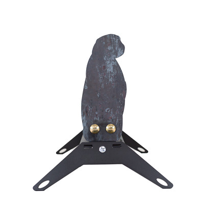 Prairie Dog Spring Popper Target with Stand - 3/8'' AR500 Steel