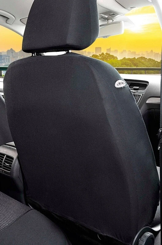 COPRISEDILI ANTERIORI 13326 PER FORD GRAND C-MAX 2010 - 2015 II FODERE AUTO NERO - Immagine 2 di 4