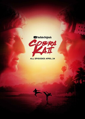 Cobra Kai poster print (d)  : 11 x 17 inches 