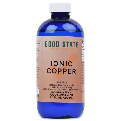 Liquid Ionic Copper Supplement 8 fl oz by Good State