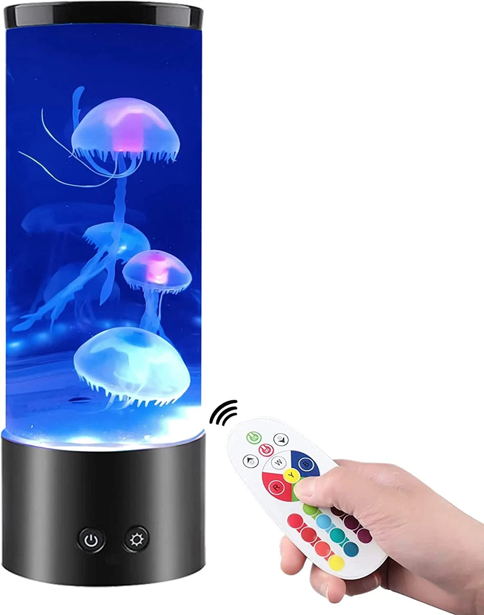 Jellyfish Lava Lamp 16 Color Changing Lights Jellyfish Lamp