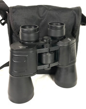 High Quality 10X50 Black Waterproof Binoculars with Carry Bag