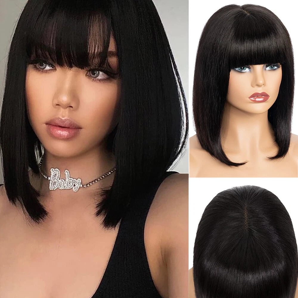 100 human hair bob wigs cheap