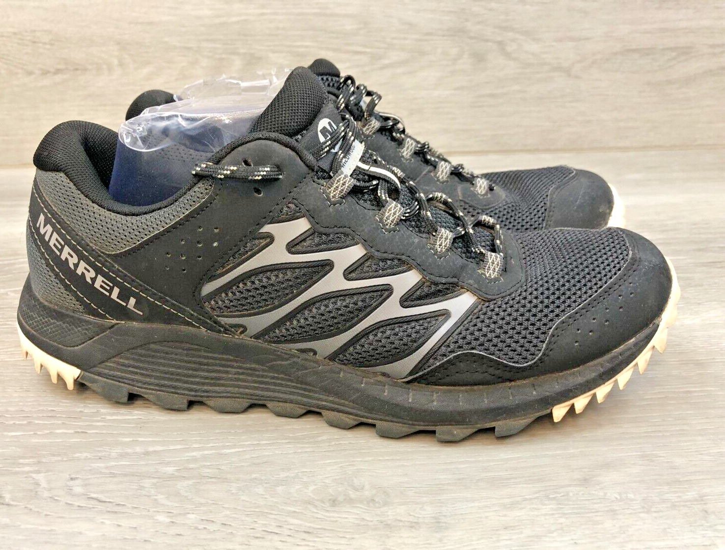 Merrell Agility Peak 4 Sneakers Uomo Nero 10 Scarpe da Corsa Trail Escursionismo Maglia