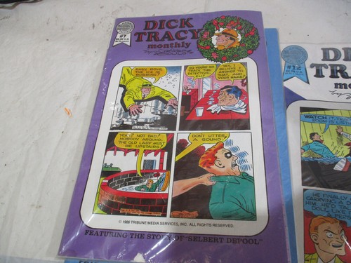 DICK TRACY MONTHLY LOT OF 3 - #2 #12 #5 (NM-) BLACKTHORNE PUBLISHING - Picture 7 of 10