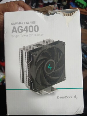 DeepCool GAMMAXX AG400 Single-Tower CPU Cooler, 120mm Fan