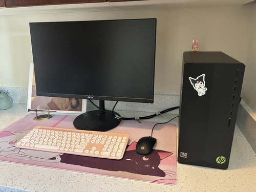 HP Pavilion Gaming Desktop TG01-2xxx / ACERAC 24.5" IPS XV252QLV MONI/G