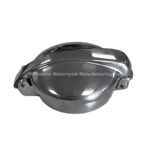 POLISHED 3" "MONZA" FUEL CAP - WITH ALUMINIUM FILLER NECK - UK SUPPLIED - Picture 3 of 5