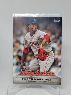  2020 The Family Business Pedro Martinez #FB-21 Red Sox C4B