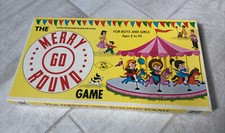 Vintage The Merry Go Round Game by Tee Pee Toys Made in USA *New Sealed* RARE