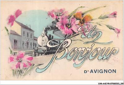 CAR-AAEP8-84-0822 - un bonjour d'AVIGNON - Train
